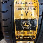 2-NEW-Continental-Tires-25545-ZR19-100Y-2554519-Conti-sportcontact-3-2554519-0-2