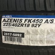 2-New-225-40-18-Falken-Azenis-FK450-AS-Tires-0-0