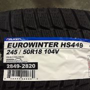 4-New-245-50-18-Falken-Euro-Winter-HS449-Snow-Tires-0-0