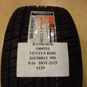 HANKOOK-VENTUS-H101-265-50-15-199S-BRAND-NEW-TIRE-1000934-0
