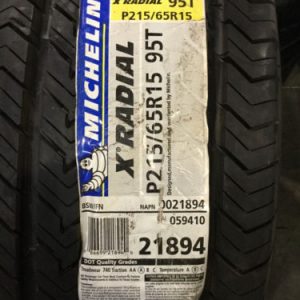 4-New-215-65-15-Michelin-X-Radial-Tires-0